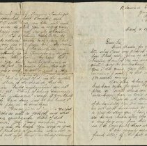 Documents, Lester Burns' military service World War I and II